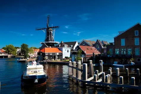Netherlands, Haarlem, Windmill De Adriaan