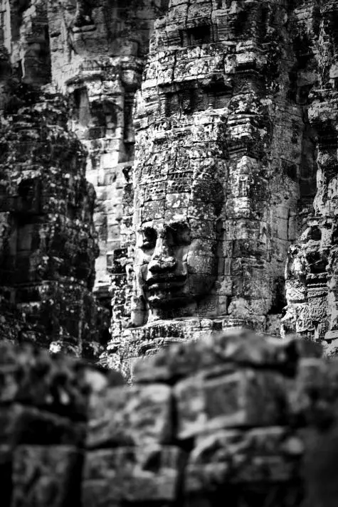Cambodia, Siem Reap, Bayon, Angkor Wat