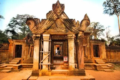 Cambodia, Siem Reap, Banteay Srei, Angkor Wat