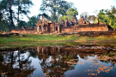 Cambodia, Siem Reap, Banteay Srei, Angkor Wat