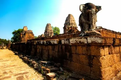 Cambodia, Siem Reap, East Mebon, Angkor Wat