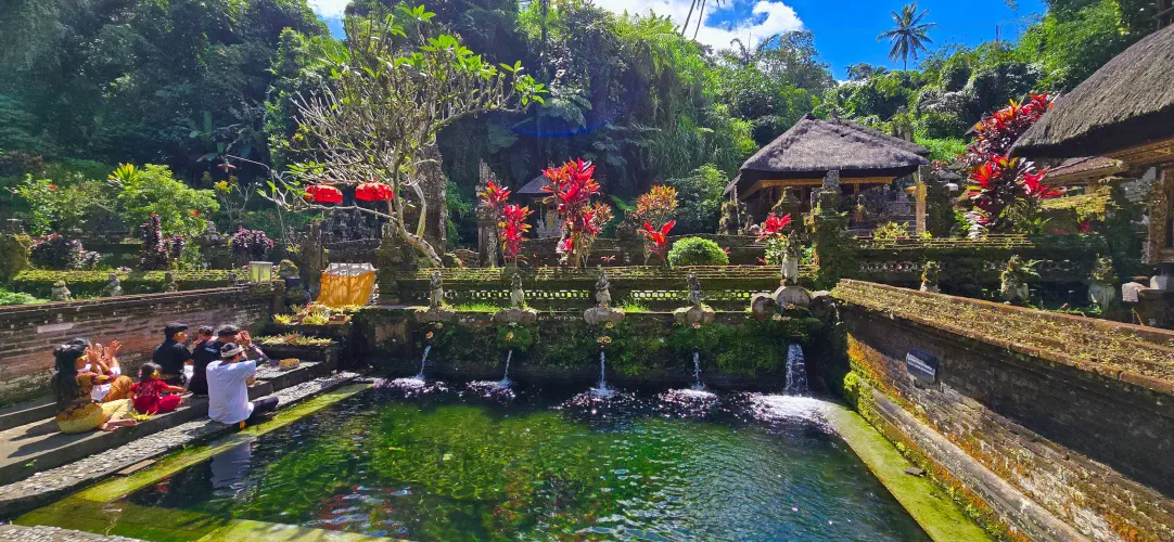 Indonesia, Ubud, Bali, Gunung Kawi Sebatu Temple