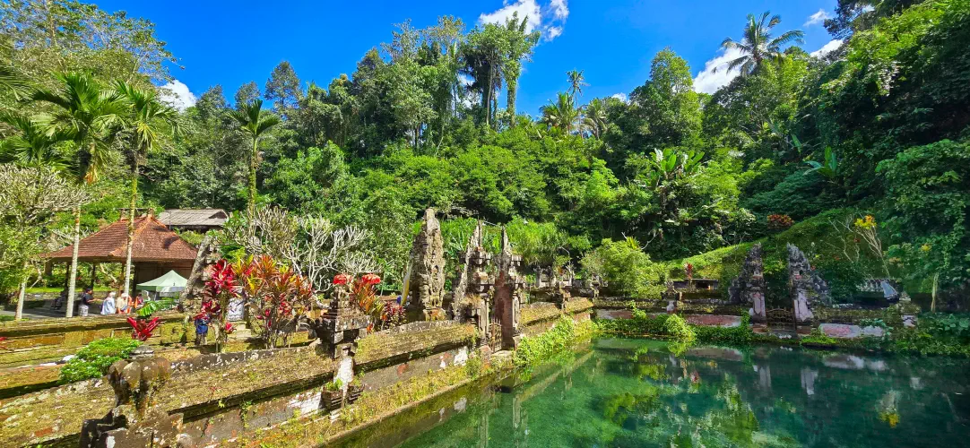 Indonesia, Ubud, Bali, Gunung Kawi Sebatu Temple