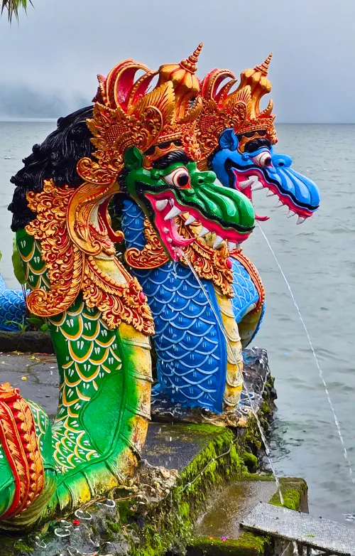 Indonesia, Ubud, Bali, Ulun Danu Beratan Temple