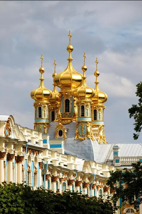 Russia, St Petersburg, Catherines Palace