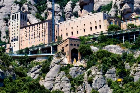 Spain, Barcelona, Montserrat monastery