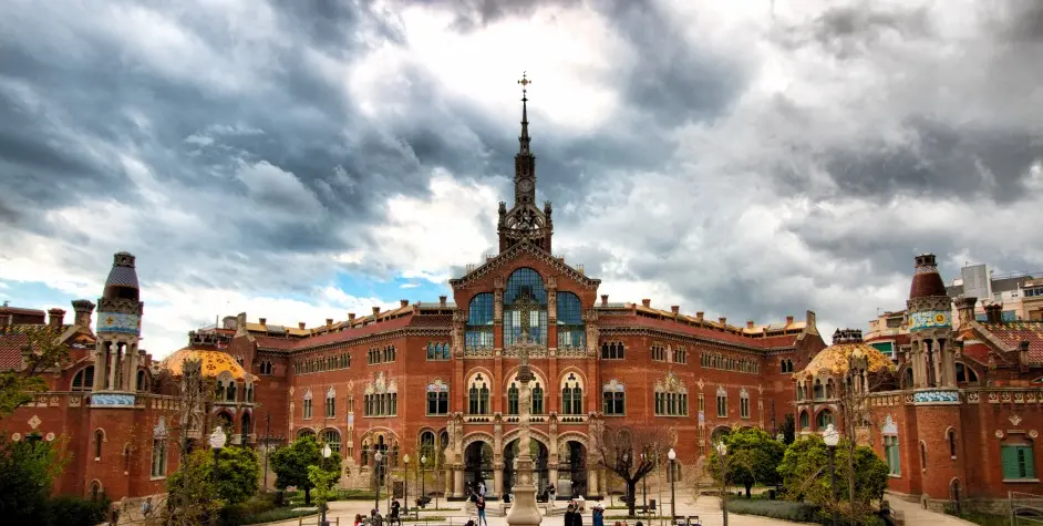 Spain, Barcelona, Recinte Modernista de Sant Pau