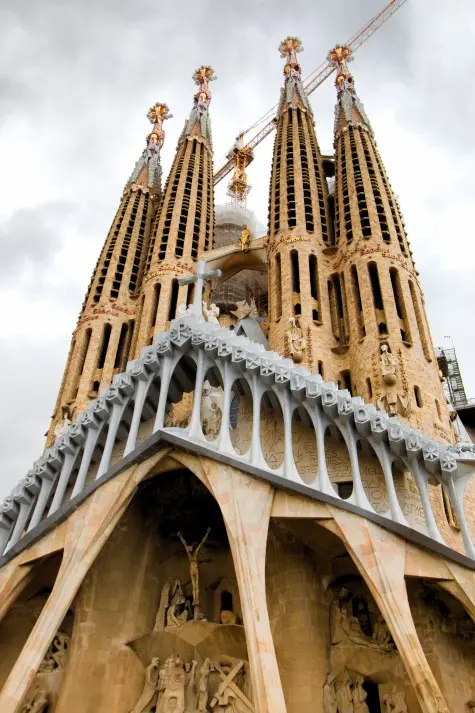 Spain, Barcelona, Sagrada Familia