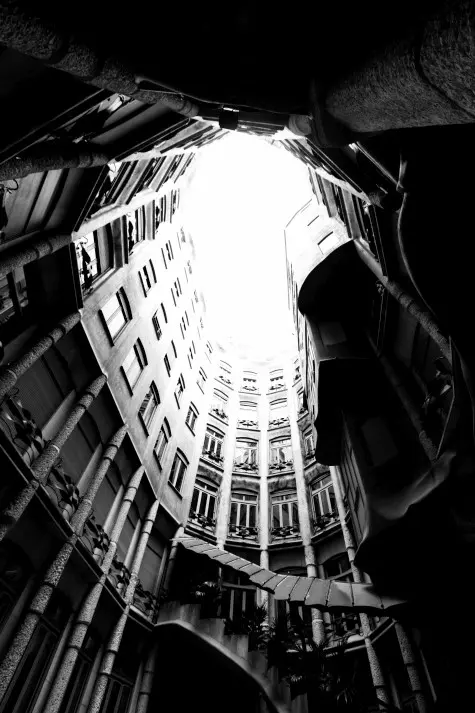 Spain, Barcelona, Casa Mila (La Pedrera)