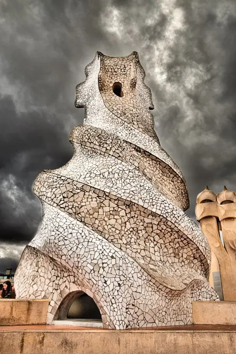 Spain, Barcelona, Casa Mila (La Pedrera)
