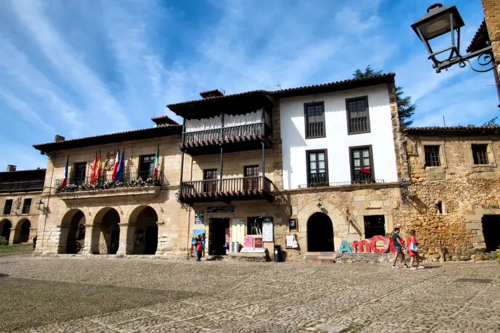 Spain, Santillana del Mar, Old Town