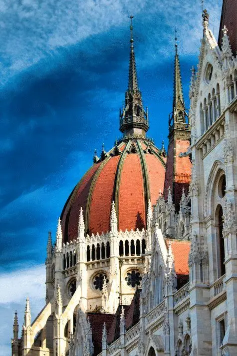 Hungary, Budapest, Houses of Parliament