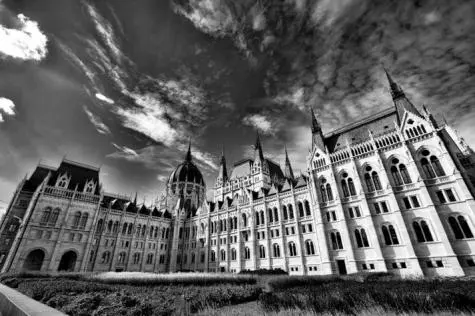 Hungary, Budapest, Houses of Parliament