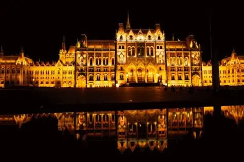 Hungary, Budapest, Houses of Parliament