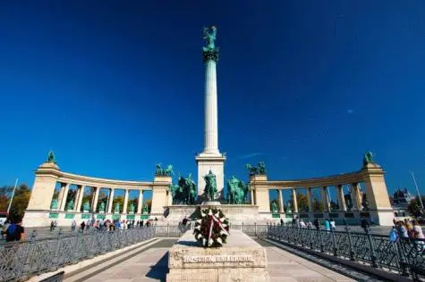 Hungary, Budapest, Heros Square