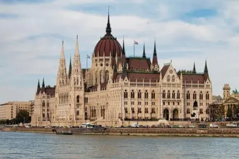 Hungary, Budapest, Houses of Parliament