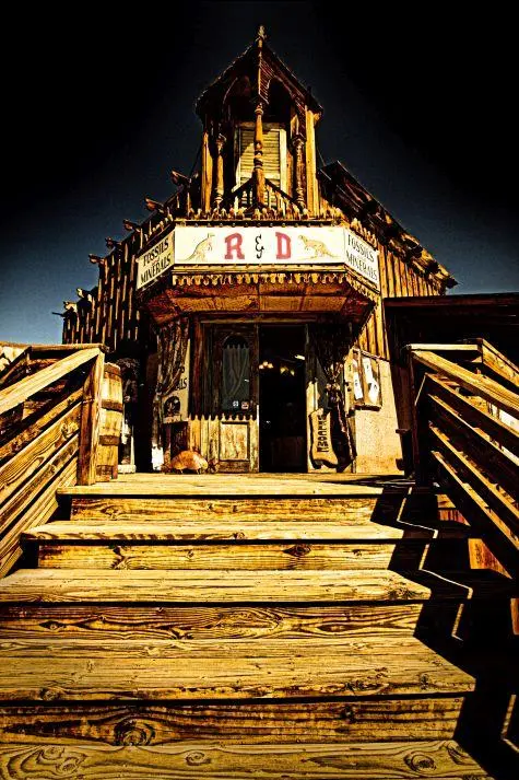 USA, California, Calico ghost town