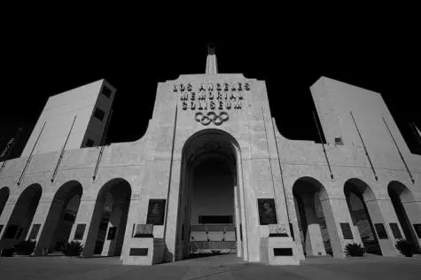 USA, Los Angeles, Olympic stadium