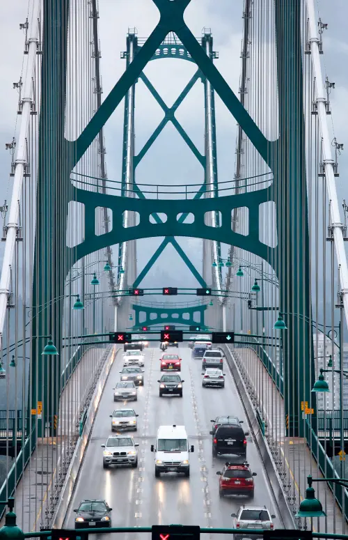 Canada, Vancouver, Lions Gate Bridge