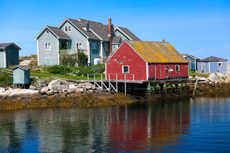 Canada, Peggys Cove, Old Town