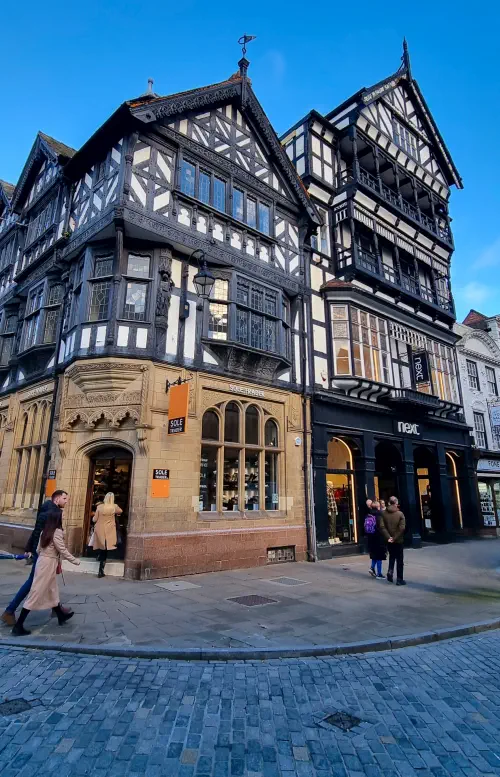 Cheshire, Chester, Old buildings