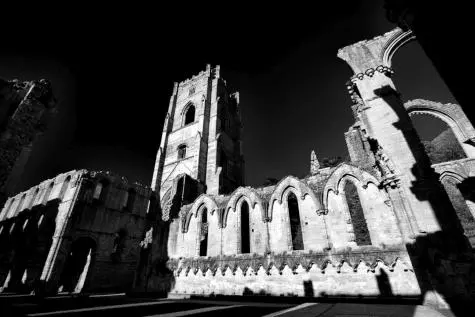 Yorkshire, Ripon, Fountains Abbey