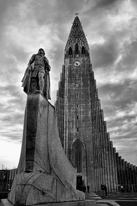 Iceland, Reykjavik, Hallgrimskirkja