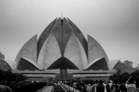 India, Delhi, Lotus Temple