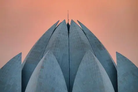 India, Delhi, Lotus Temple
