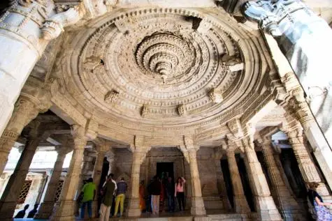 India, Ranakpur, Jain temple