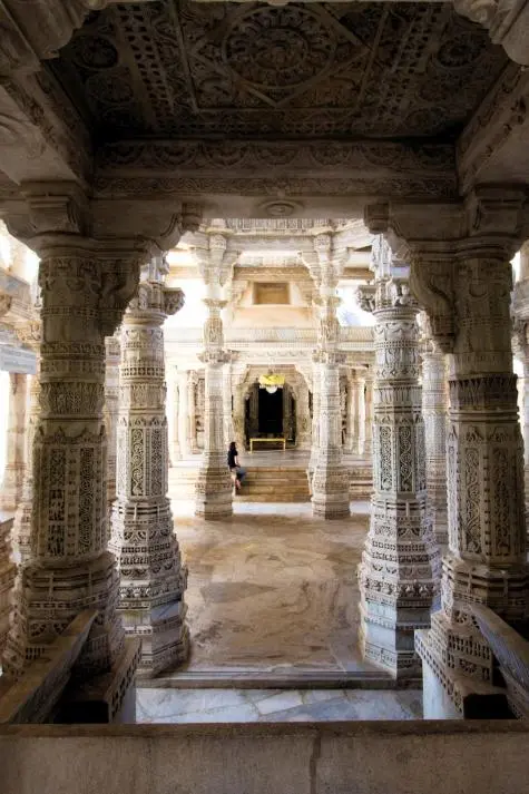 India, Ranakpur, Jain temple