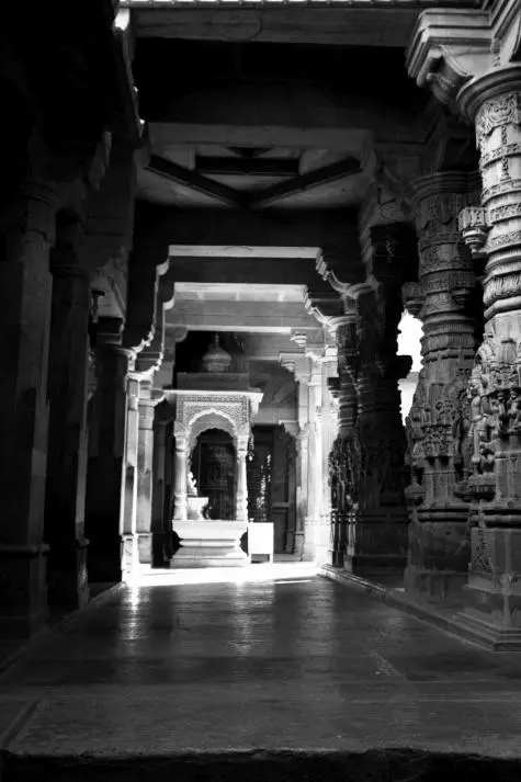 India, Rajasthan, Jain temple, Jaisalmer