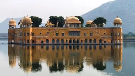 India, Rajasthan, Jal Mahal, Jaipur