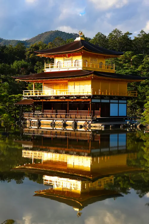 Japan, Kyoto, Kinkaku-ji Temple