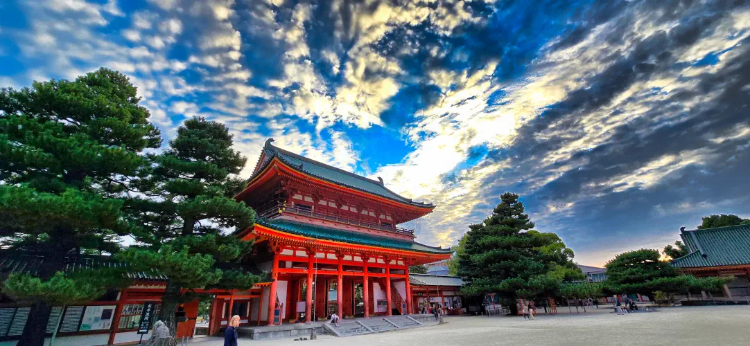 Japan, Kyoto, Heian Shrine