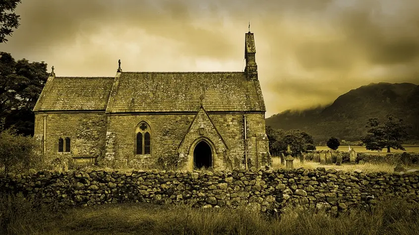 Cumbria, Bassenthwaite, St Begas Church