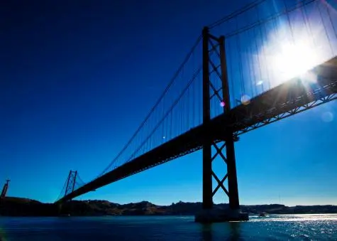 Portugal, Lisbon, 24th April bridge