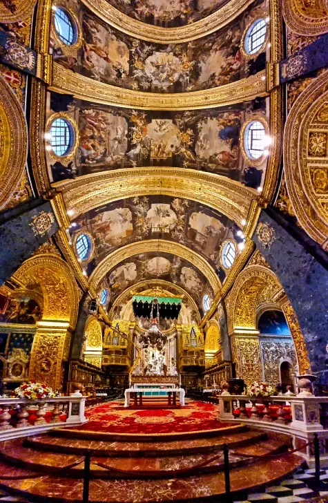 Malta, Valletta, St Johns Co-Cathedral