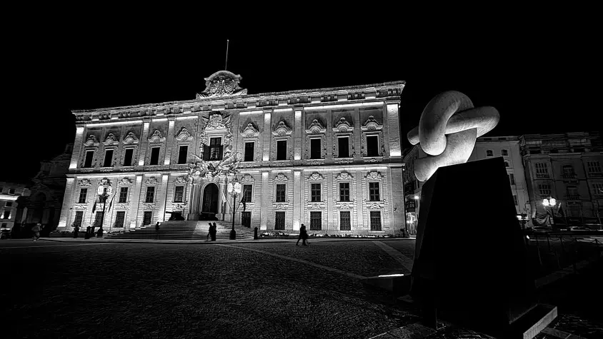 Malta, Valletta, Castille Palace