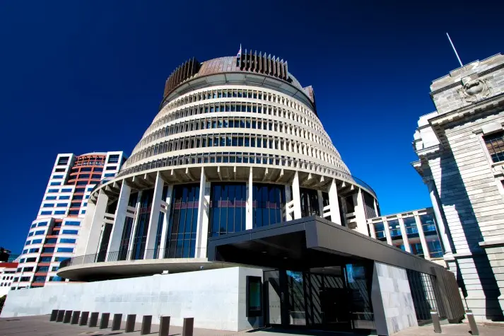 New Zealand, Wellington, Parliament House