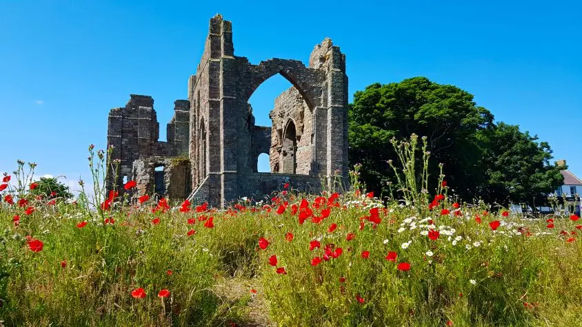 Northumbria, Holy Island, Lindisfarne Priory