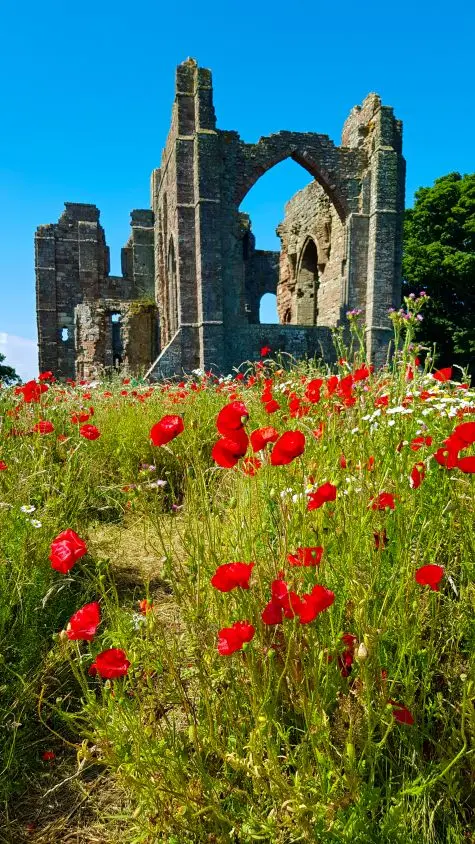 Northumbria, Holy Island, Lindisfarne Priory