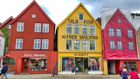 Norway, Bergen, Bryggen