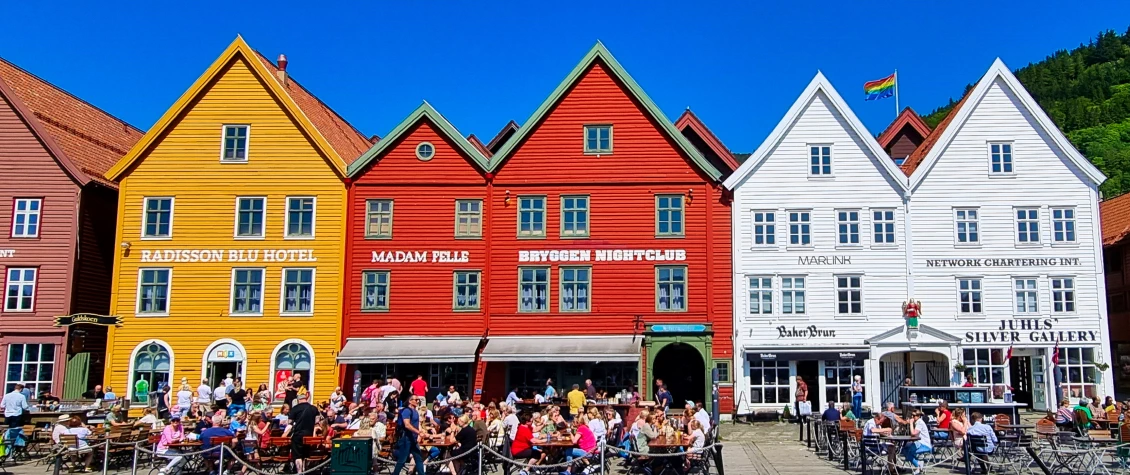 Norway, Bergen, Bryggen
