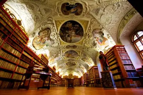 Czechia, Prague, Strahov Monastery library