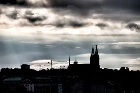 Czechia, Prague, Prague skyline
