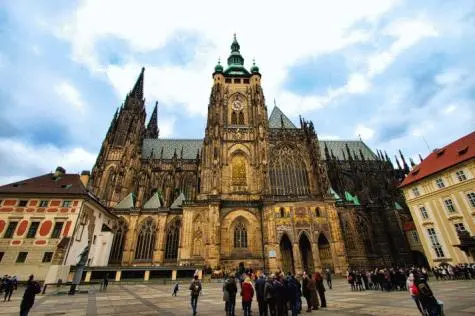 Czechia, Prague, St Vitus Cathedral