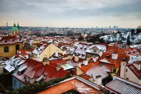 Czechia, Prague, Skyline