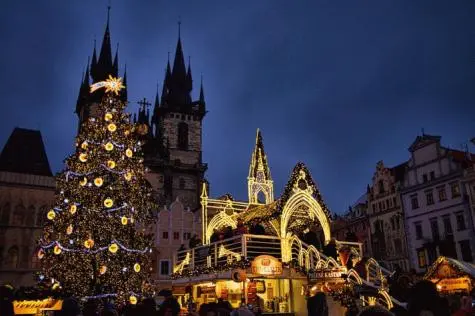 Czechia, Prague, Christmas Market, Old Town Square
