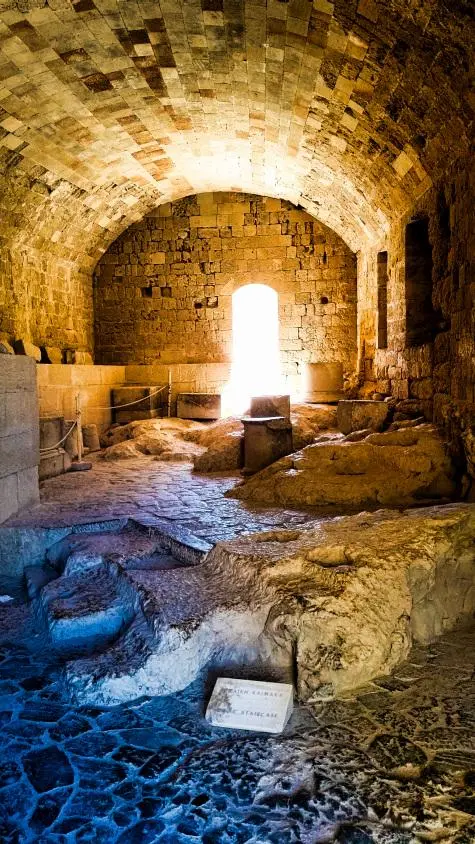 Greece, Rhodes, Acropolis, Lindos